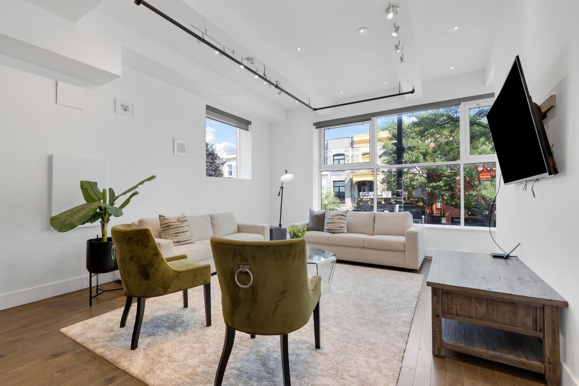 Les Lofts Du Mont Royal Lejlighed Montréal Eksteriør billede